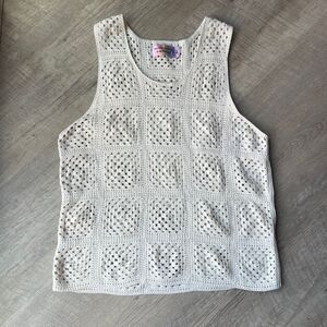 Abercrombie crochet tank